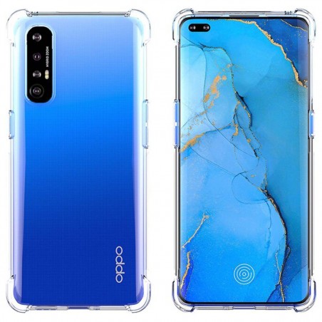 Funda Gel Tpu Anti-Shock Transparente para Oppo Find X2 Neo