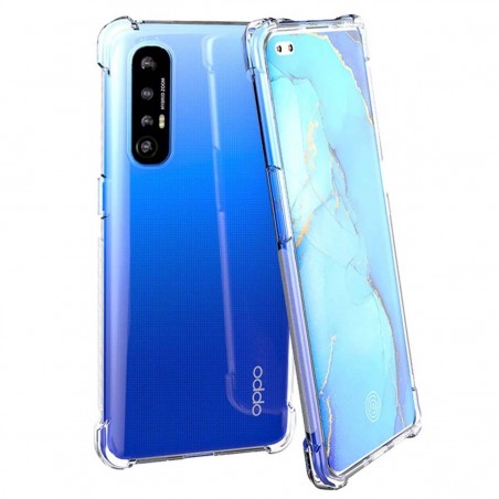 Funda Gel Tpu Anti-Shock Transparente para Oppo Find X2 Neo