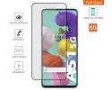 Protector Cristal Templado Completo 5D Full Glue Negro para Samsung Galaxy A51 5G Vidrio
