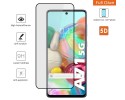 Protector Cristal Templado Completo 5D Full Glue Negro para Samsung Galaxy A71 5G Vidrio