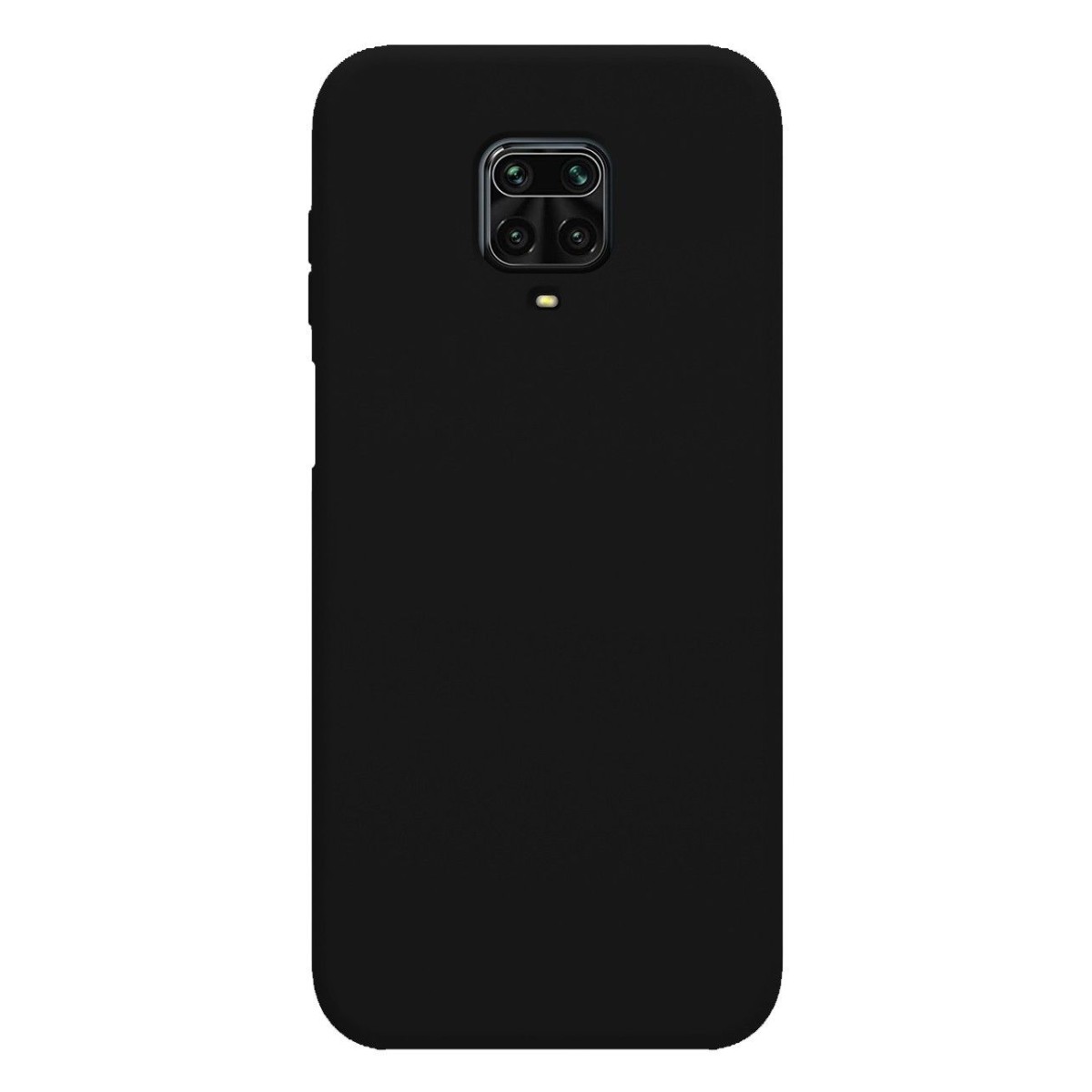 Funda Silicona Líquida Ultra Suave para Xiaomi Redmi Note 9S / Note 9 Pro color Negra