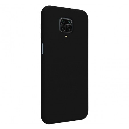 Funda Silicona Líquida Ultra Suave para Xiaomi Redmi Note 9S / Note 9 Pro color Negra