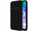Funda Silicona Líquida Ultra Suave para Huawei Y6p color Negra