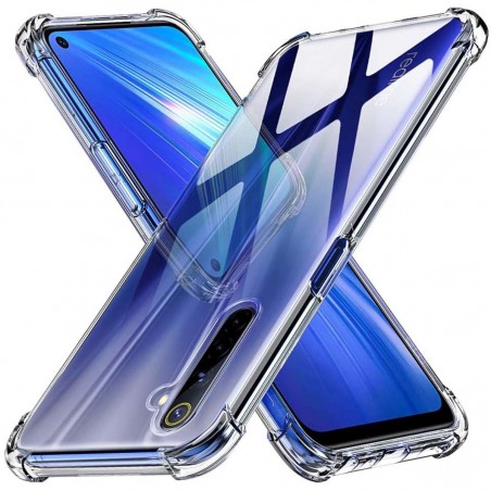 Funda Gel Tpu Anti-Shock Transparente para Realme 6