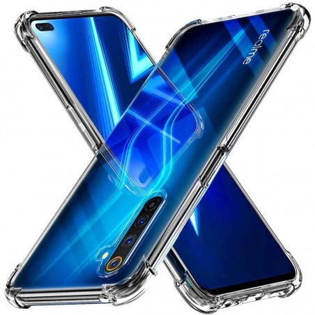Funda Gel Tpu Anti-Shock Transparente para Realme 6 Pro