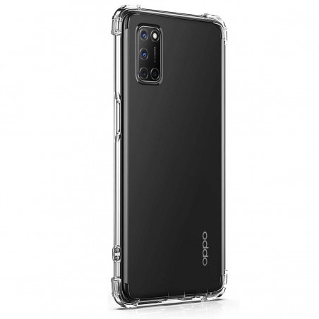 Funda Gel Tpu Anti-Shock Transparente para Oppo A52 / A72