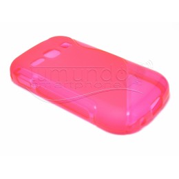 Funda Gel Tpu Samsung Galaxy Fame S6810 S Line Color Rosa 2