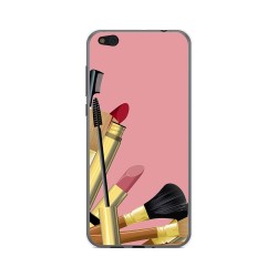 Funda Gel Tpu para Xiaomi Mi 5C Diseño Brochas Dibujos
