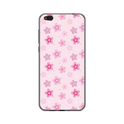 Funda Gel Tpu para Xiaomi Mi 5C Diseño Flores Dibujos