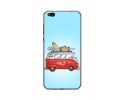 Funda Gel Tpu para Xiaomi Mi 5C Diseño Furgoneta Dibujos