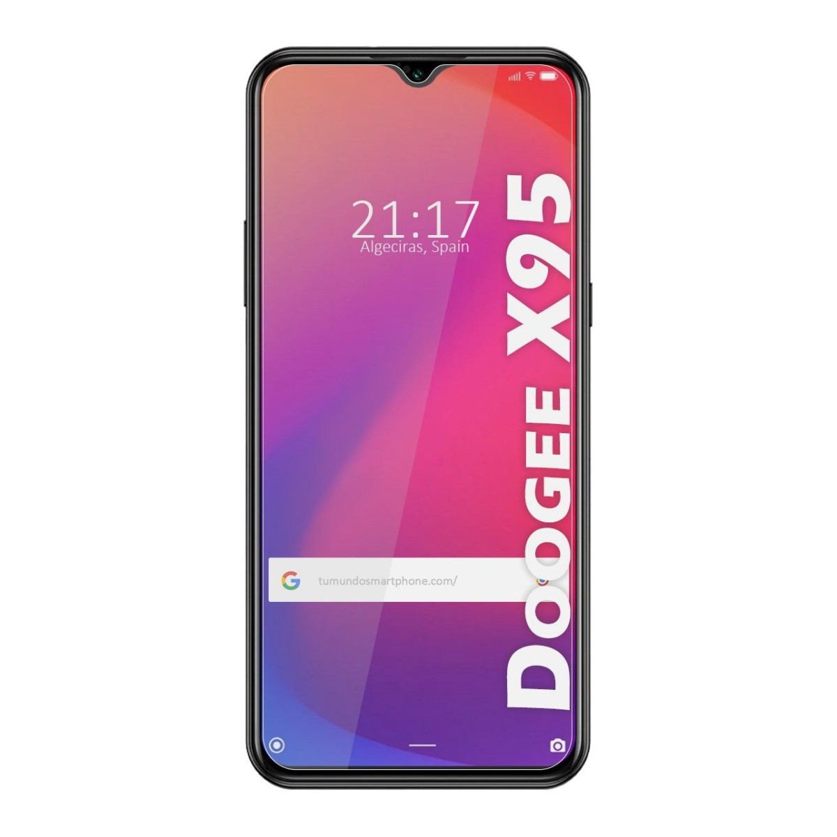 Protector Cristal Templado para Doogee X95 Vidrio