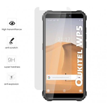 Protector Cristal Templado para Oukitel Wp5 Vidrio