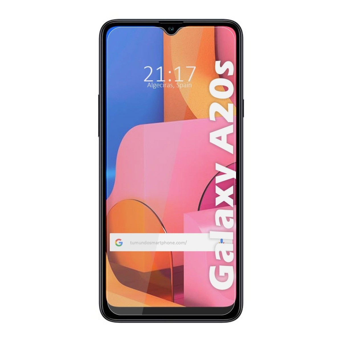 Protector Cristal Templado para Samsung Galaxy A20s Vidrio
