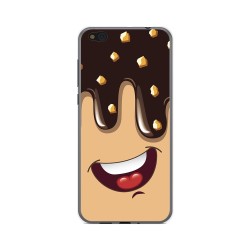 Funda Gel Tpu para Xiaomi Mi 5C Diseño Helado Chocolate Dibujos