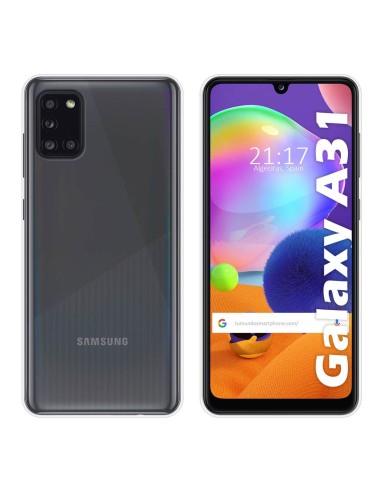 Funda Silicona Gel TPU Transparente para Samsung Galaxy A31