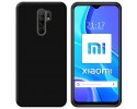 Funda Silicona Gel TPU Negra para Xiaomi Redmi 9
