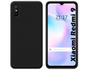 Funda Silicona Gel TPU Negra para Xiaomi Redmi 9A / 9AT