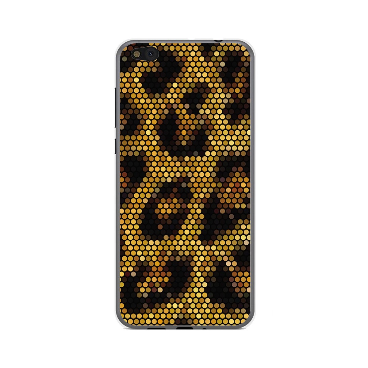 Funda Gel Tpu para Xiaomi Mi 5C Diseño Leopardo Dibujos