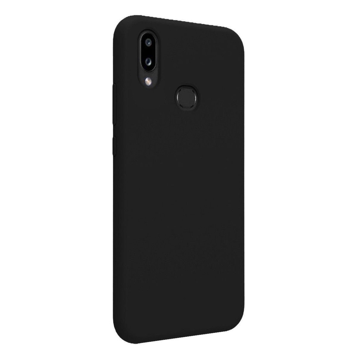 Funda Silicona Líquida Ultra Suave para Samsung Galaxy A10s color Negra