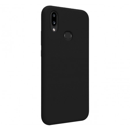 Funda Silicona Líquida Ultra Suave para Samsung Galaxy A10s color Negra