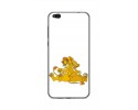 Funda Gel Tpu para Xiaomi Mi 5C Diseño Leones Dibujos