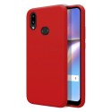 Funda Silicona Líquida Ultra Suave para Samsung Galaxy A10s color Roja