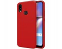 Funda Silicona Líquida Ultra Suave para Samsung Galaxy A10s color Roja