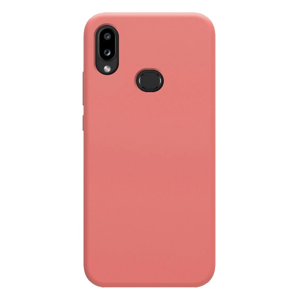 Funda Silicona Líquida Ultra Suave para Samsung Galaxy A10s color Rosa