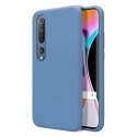 Funda Silicona Líquida Ultra Suave para Xiaomi Mi 10 / Mi 10 Pro color Azul Celeste