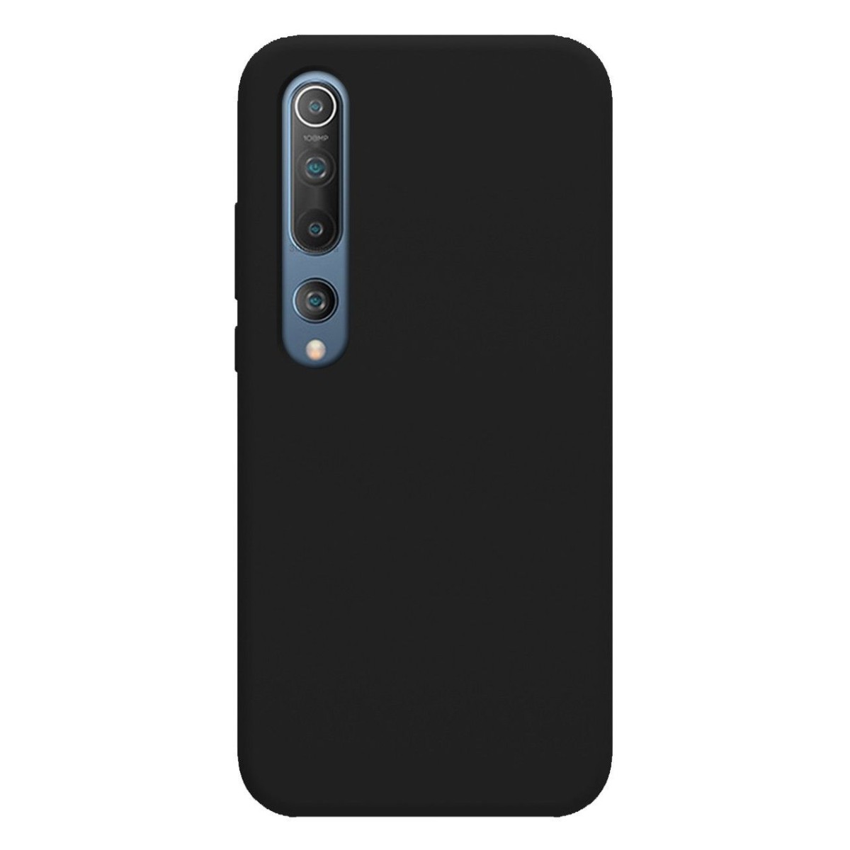 Funda Silicona Líquida Ultra Suave para Xiaomi Mi 10 / Mi 10 Pro color Negra