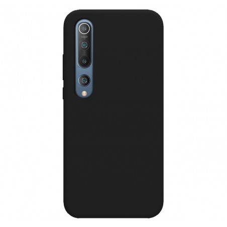 Funda Silicona Líquida Ultra Suave para Xiaomi Mi 10 / Mi 10 Pro color Negra