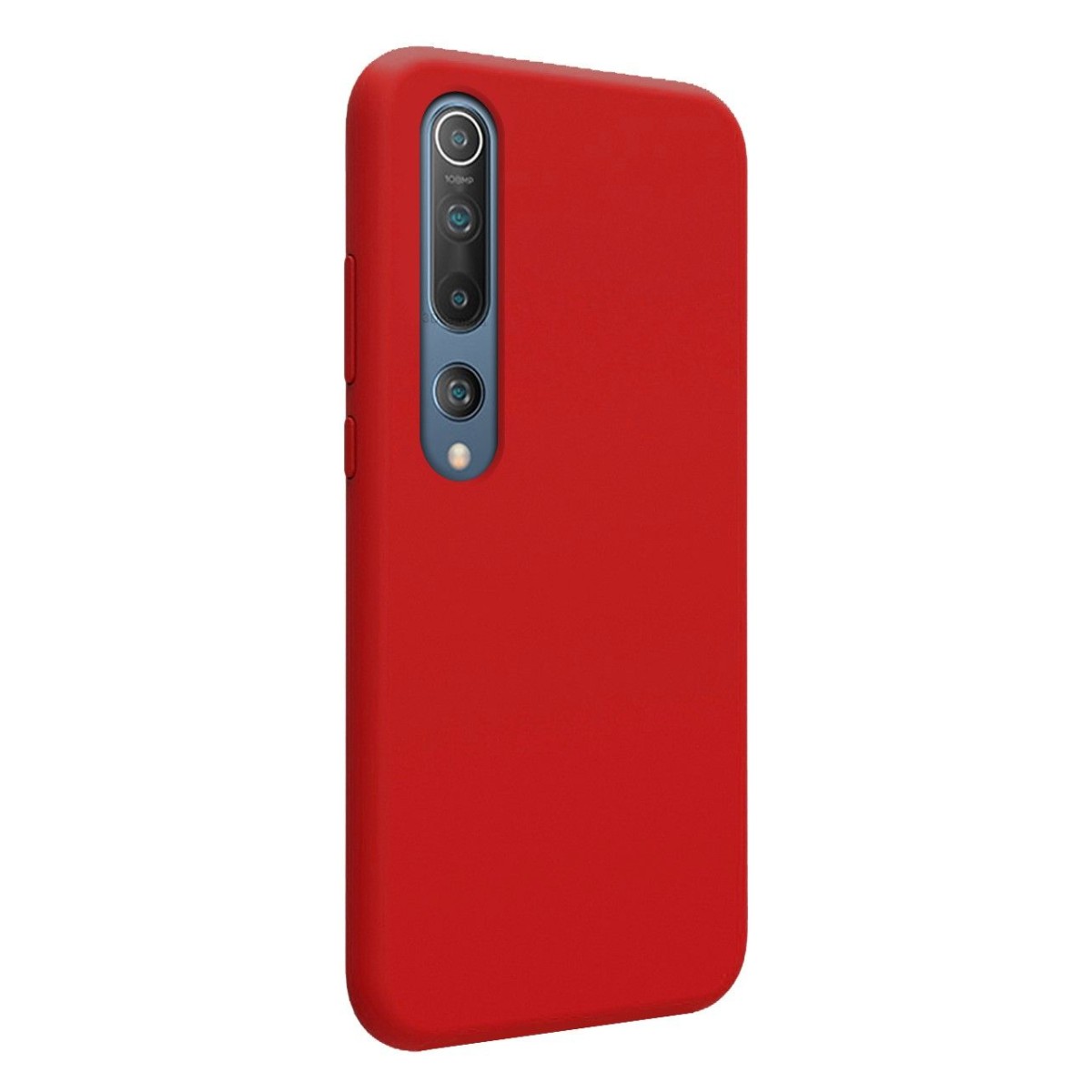 Funda Silicona Líquida Ultra Suave para Xiaomi Mi 10 / Mi 10 Pro color Roja