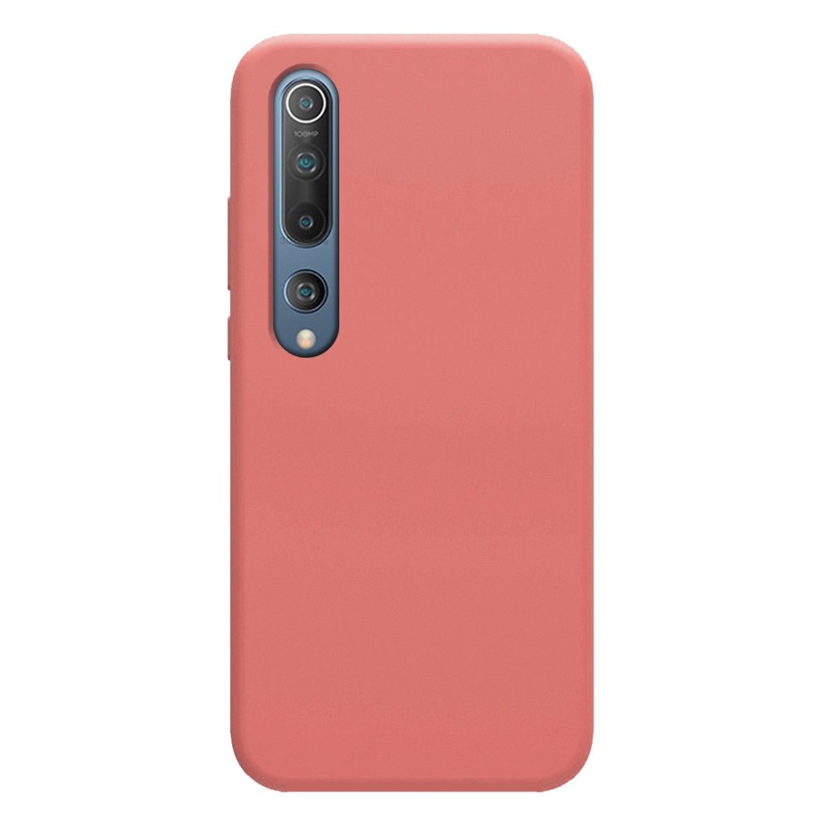 Funda Silicona Líquida Ultra Suave para Xiaomi Mi 10 / Mi 10 Pro color Rosa