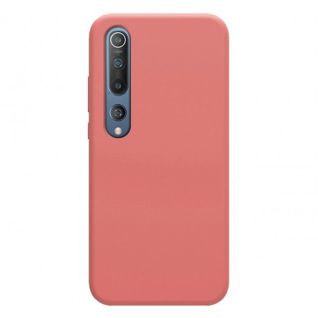 Funda Silicona Líquida Ultra Suave para Xiaomi Mi 10 / Mi 10 Pro color Rosa