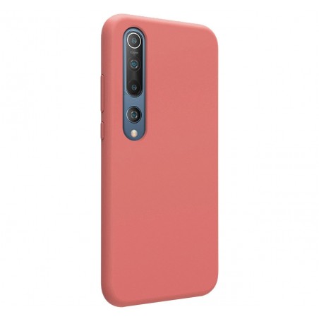 Funda Silicona Líquida Ultra Suave para Xiaomi Mi 10 / Mi 10 Pro color Rosa