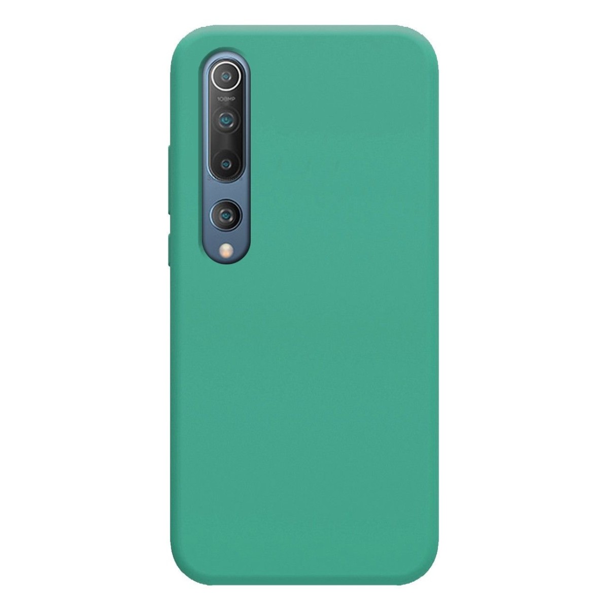 Funda Silicona Líquida Ultra Suave para Xiaomi Mi 10 / Mi 10 Pro color Verde