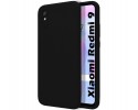 Funda Silicona Líquida Ultra Suave para Xiaomi Redmi 9A / 9AT color Negra