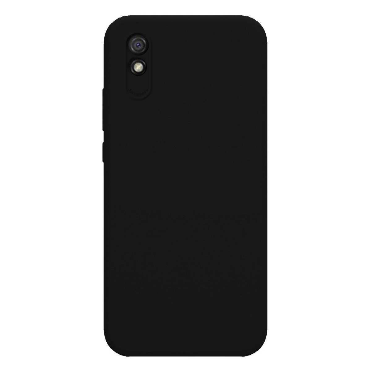 Funda Silicona Líquida Ultra Suave para Xiaomi Redmi 9A / 9AT color Negra