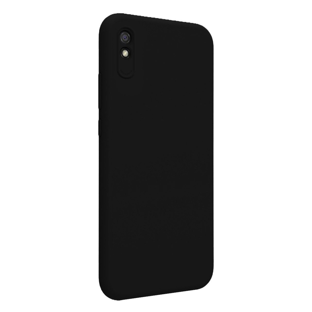 Funda Silicona Líquida Ultra Suave para Xiaomi Redmi 9A / 9AT color Negra