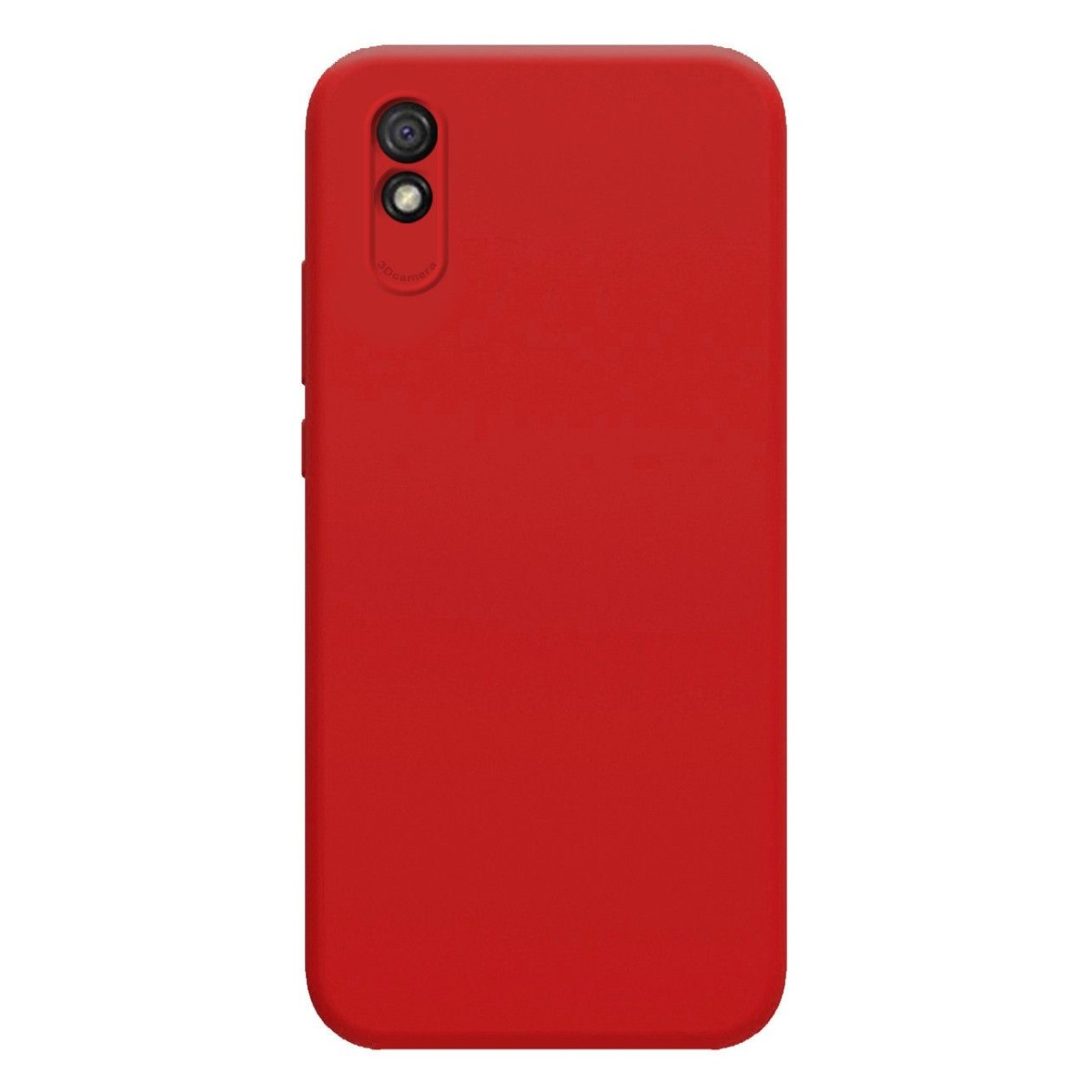 Funda Silicona Líquida Ultra Suave para Xiaomi Redmi 9A / 9AT color Roja