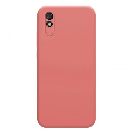 Funda Silicona Líquida Ultra Suave para Xiaomi Redmi 9A / 9AT color Rosa