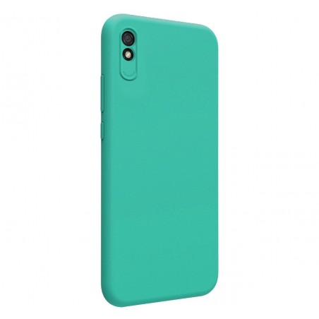 Funda Silicona Líquida Ultra Suave para Xiaomi Redmi 9A / 9AT color Verde