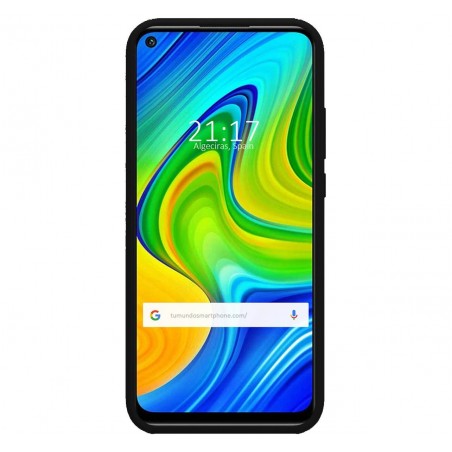 Funda Silicona Líquida Ultra Suave para Xiaomi Redmi Note 9 color Negra