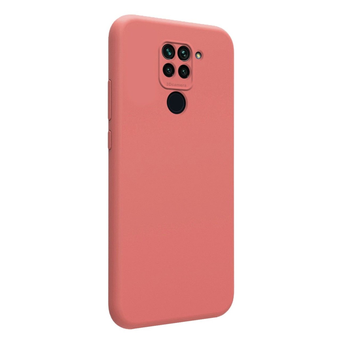 Funda Silicona Líquida Ultra Suave para Xiaomi Redmi Note 9 color Rosa