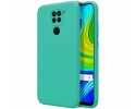 Funda Silicona Líquida Ultra Suave para Xiaomi Redmi Note 9 color Verde