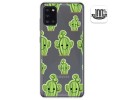 Funda Gel Transparente para Samsung Galaxy A31 diseño Cactus Dibujos