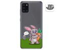 Funda Gel Transparente para Samsung Galaxy A31 diseño Conejo Dibujos