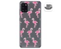Funda Gel Transparente para Samsung Galaxy A31 diseño Flamenco Dibujos