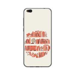 Funda Gel Tpu para Xiaomi Mi 5C Diseño Mundo Libro Dibujos