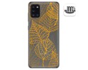 Funda Gel Transparente para Samsung Galaxy A31 diseño Hojas Dibujos